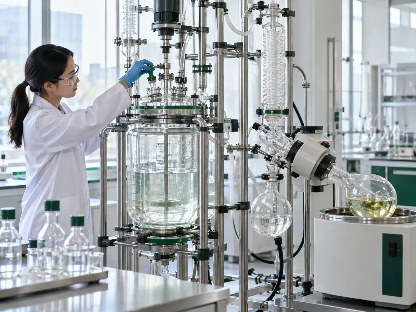 Peralatan profesional mendukung produksi yang stabil
