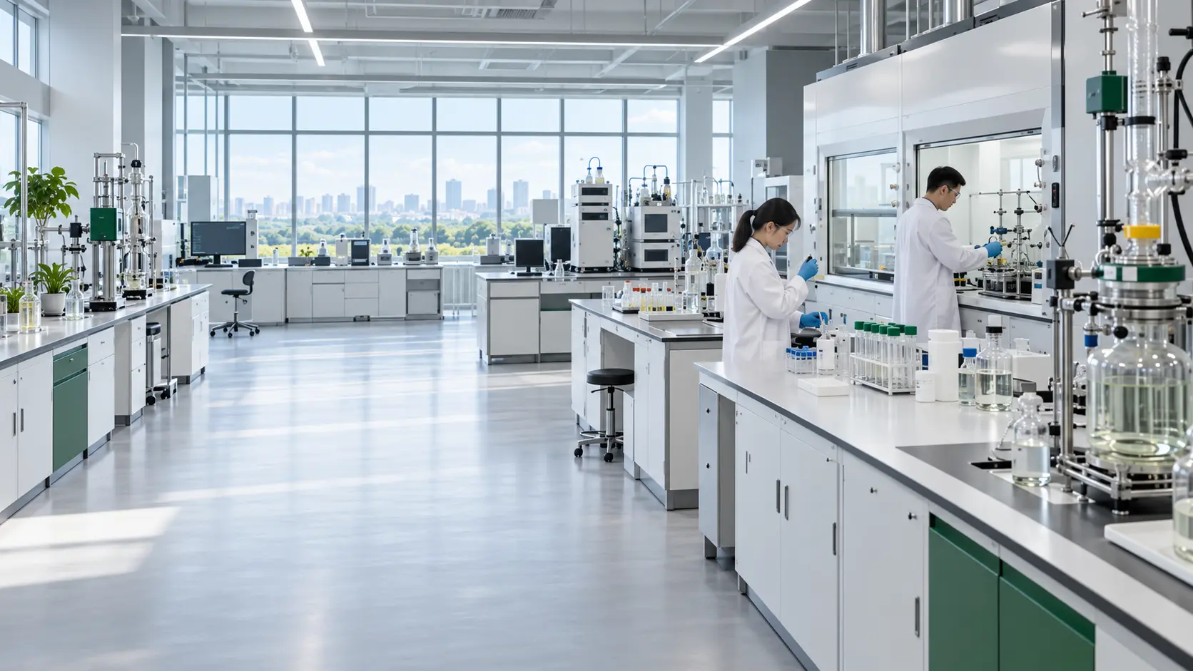 Panorama laboratorium R&D